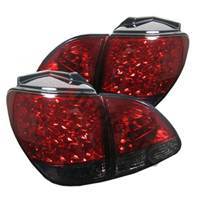 Задние фонари, Lexus RX300 2001-2003г, тюнинг, светодиодные, красные тонированные. Sonar.