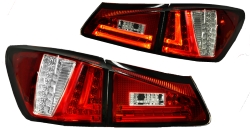 Задние фонари Lexus IS250-350 (GSE20), светодиодные, красные.