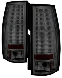 Тюнинговые задние тонированные фонаря для Chevrolet Tahoe 2007-2014 г.в. Светодиодные
