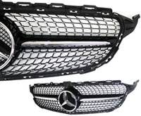 Решетка радиатора Мерседес W205 Mercedes Benz C-class W205 Avangard. Diamond-Style.