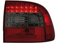 Задние фонари Порше Кайен (Porsche Cayenne), 2003-2007г, красно-тонированные, светодиодные.
