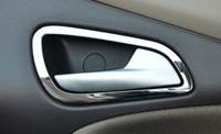 Накладки вокруг внутренних ручек дверей Форд Фокус 3. Комплект, 4шт.